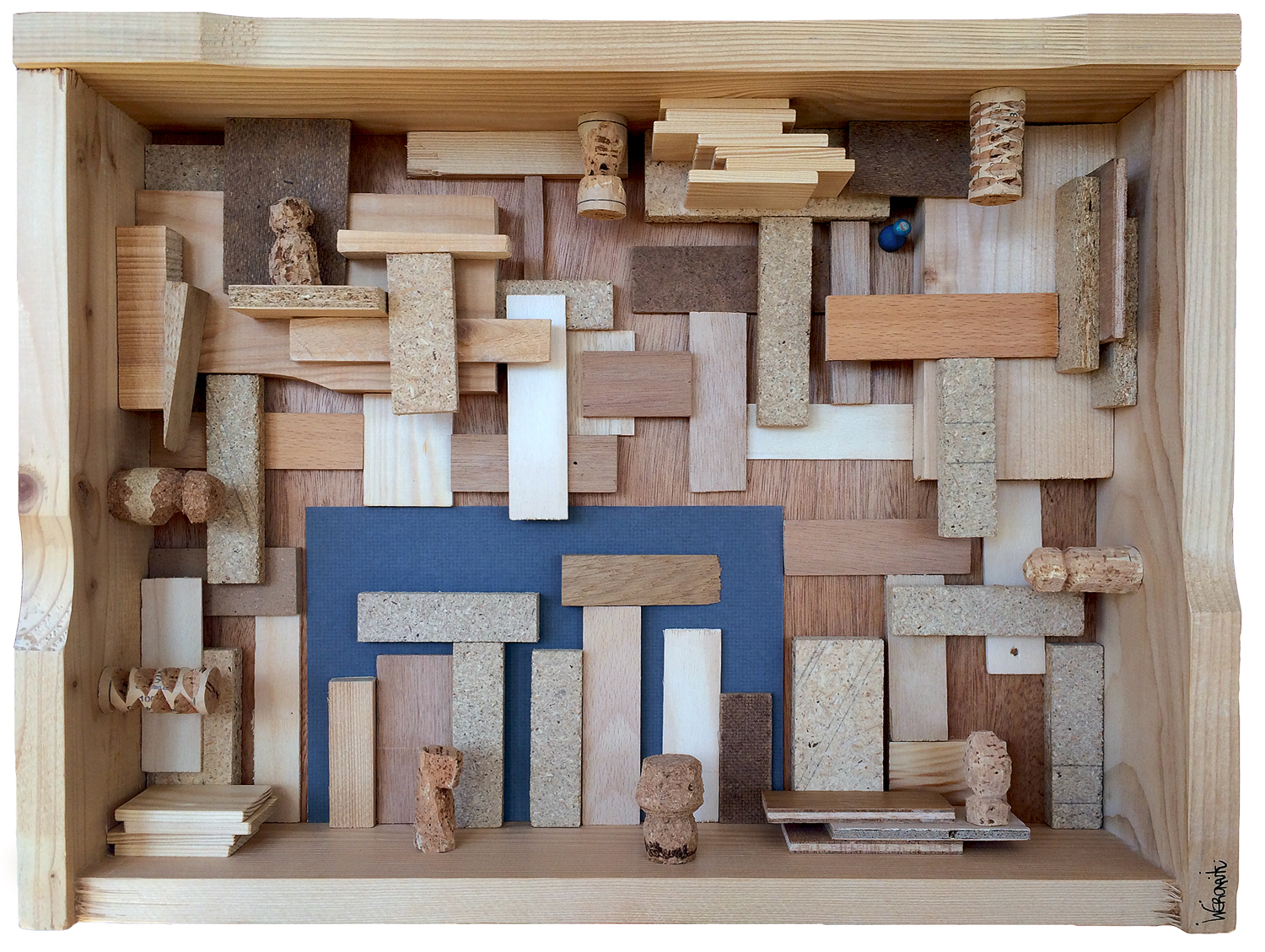 Plastisches Bild, Collage, Assemblage